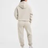 Sweat à capuche oversize brodé rétro