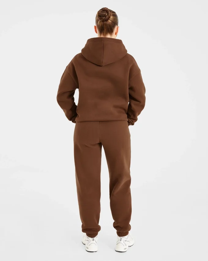Pantalon de jogging oversize brodé rétro