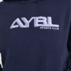 Sweat à capuche oversize brodé rétro