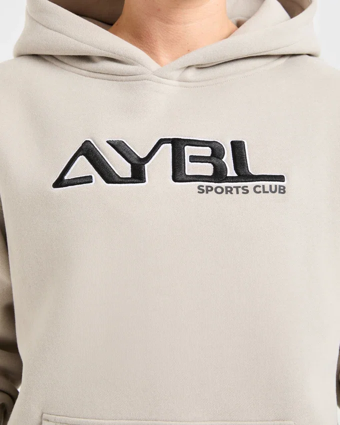Sweat à capuche oversize brodé rétro
