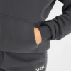 Sweat à capuche oversize brodé rétro
