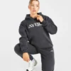 Sweat à capuche oversize brodé rétro