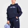 Sweat à capuche oversize brodé rétro