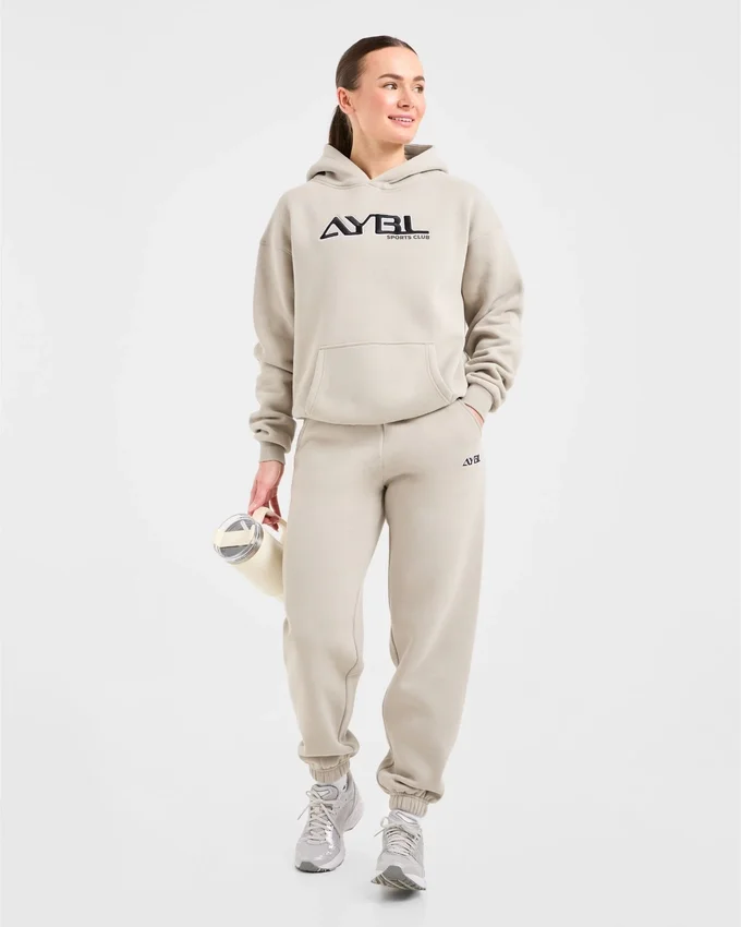Sweat à capuche oversize brodé rétro