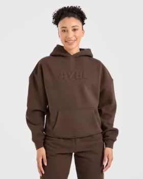 Sweat à capuche oversize classique et douillet