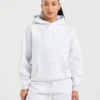 Sweat à capuche oversize classique et douillet