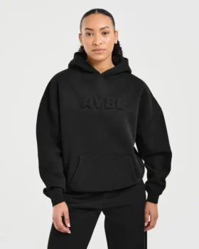Sweat à capuche oversize classique et douillet