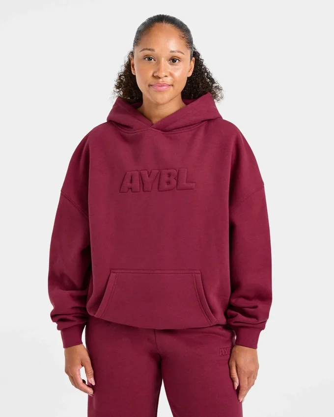 Sweat à capuche oversize classique et douillet