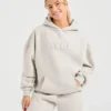 Sweat à capuche oversize classique et douillet