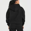 Sweat à capuche oversize classique et douillet