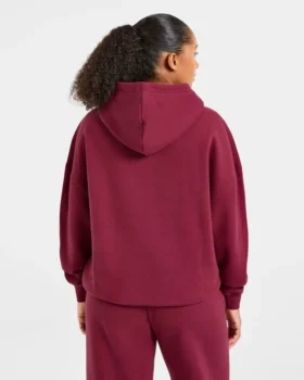Sweat à capuche oversize classique et douillet