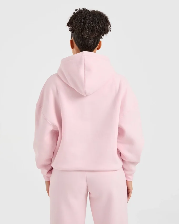 Sweat à capuche oversize classique et douillet