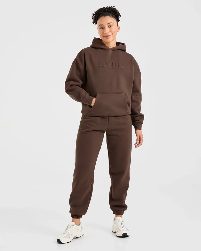 Sweat à capuche oversize classique et douillet