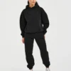 Sweat à capuche oversize classique et douillet