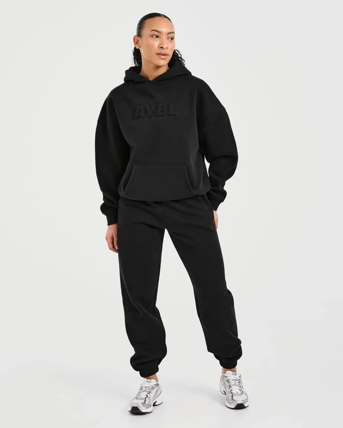 Sweat à capuche oversize classique et douillet