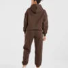 Sweat à capuche oversize classique et douillet