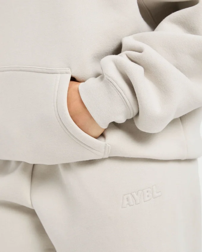 Sweat à capuche oversize classique et douillet