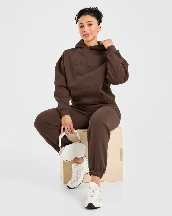 Sweat à capuche oversize classique et douillet