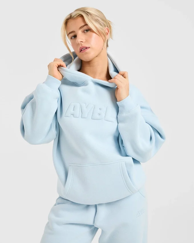 Sweat à capuche oversize classique et douillet