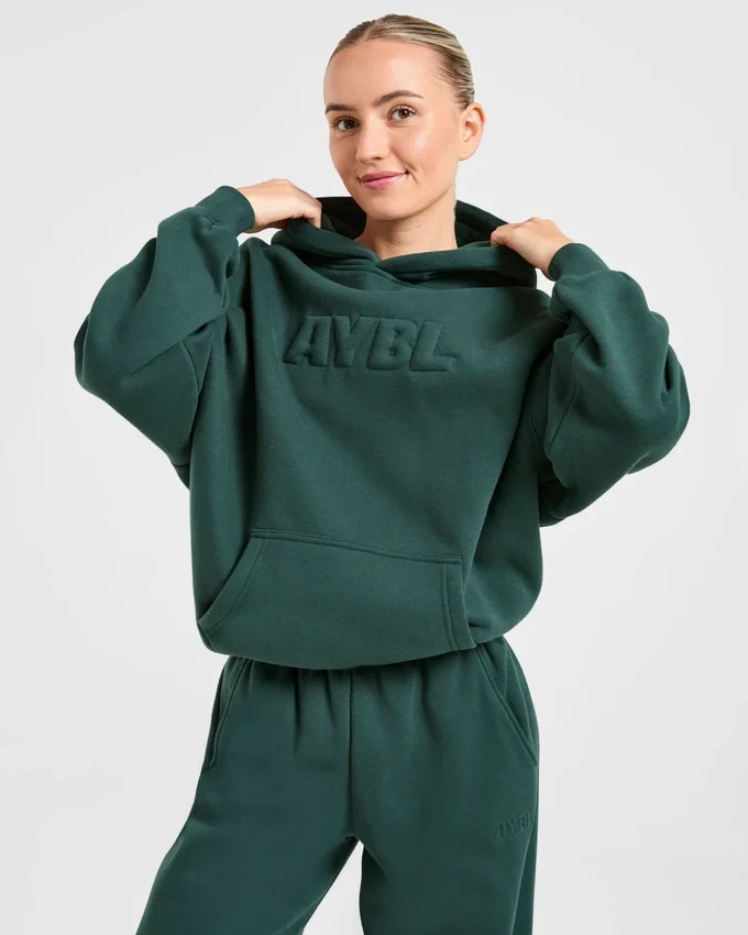 Sweat à capuche oversize classique et douillet