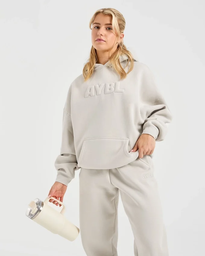 Sweat à capuche oversize classique et douillet
