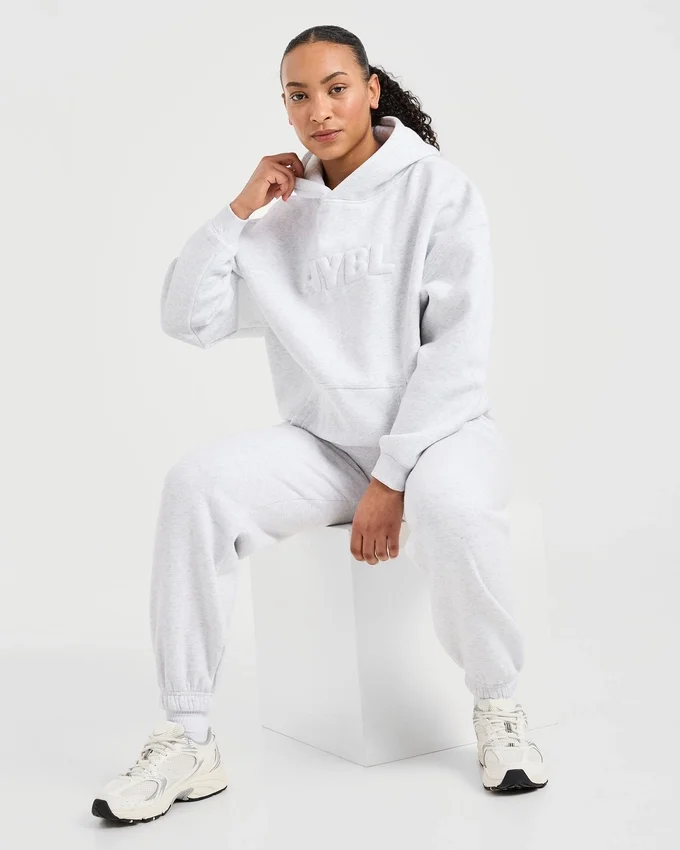 Sweat à capuche oversize classique et douillet