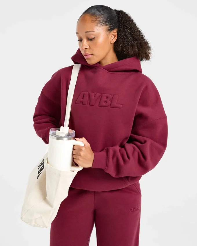 Sweat à capuche oversize classique et douillet