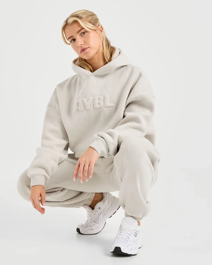 Sweat à capuche oversize classique et douillet