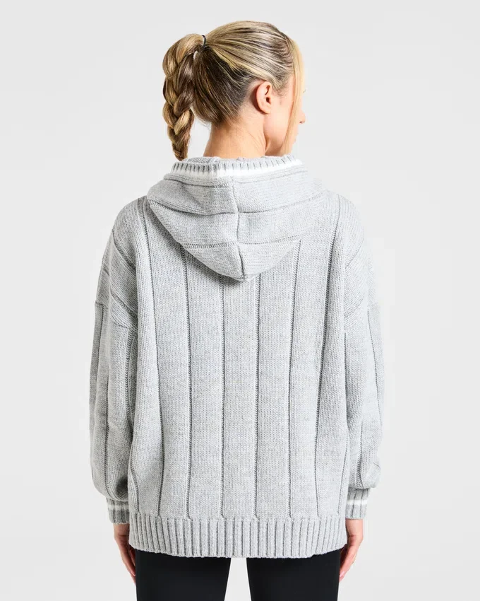 Sweat à capuche oversize en maille Athletics
