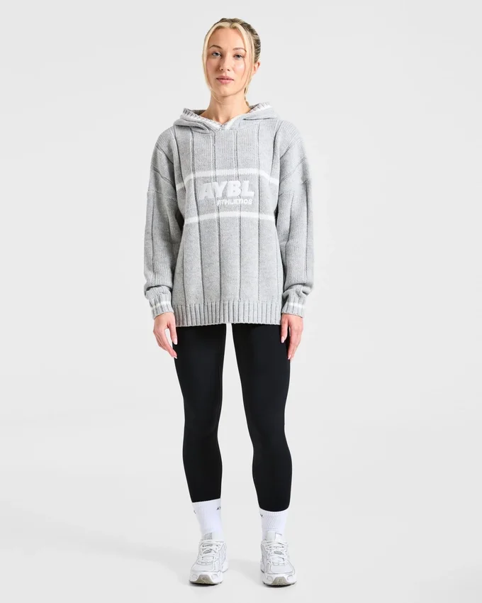 Sweat à capuche oversize en maille Athletics