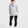 Sweat à capuche oversize en maille Athletics