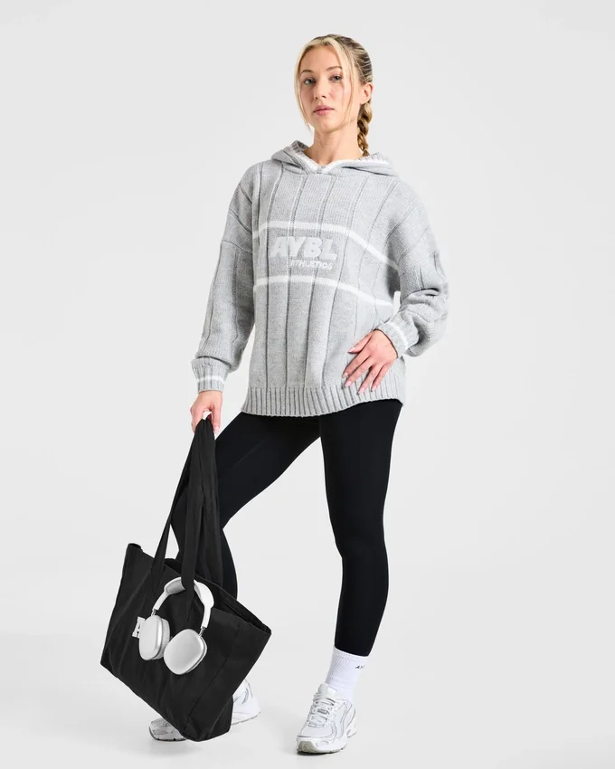 Sweat à capuche oversize en maille Athletics