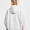 Sweat à capuche oversize en maille avec logo minimaliste « Varsity »