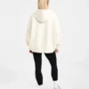 Sweat à capuche oversize en maille avec logo minimaliste « Varsity »