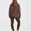 Sweat à capuche oversize en maille « Varsity »