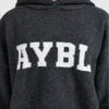 Sweat à capuche oversize en maille « Varsity »