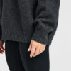 Sweat à capuche oversize en maille « Varsity »