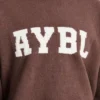 Sweat à capuche oversize en maille « Varsity »