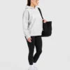 Sweat à capuche oversize en maille « Varsity »