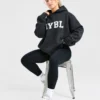 Sweat à capuche oversize en maille « Varsity »