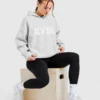 Sweat à capuche oversize en maille « Varsity »