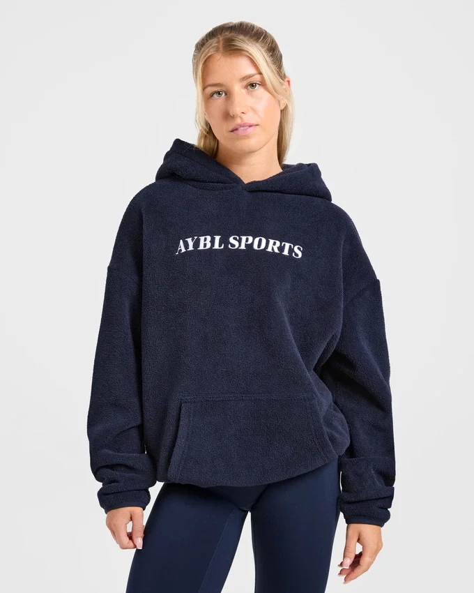 Sweat à capuche oversize en polaire AYBL Sports
