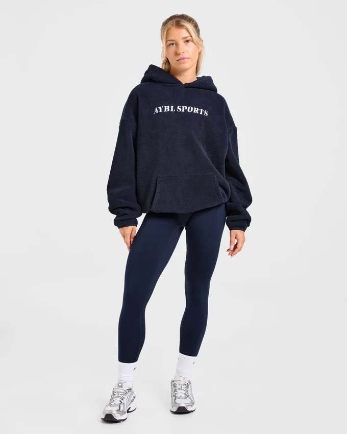 Sweat à capuche oversize en polaire AYBL Sports
