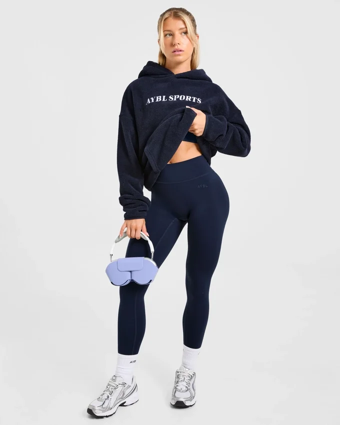 Sweat à capuche oversize en polaire AYBL Sports