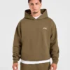 Sweat à capuche oversize Essential