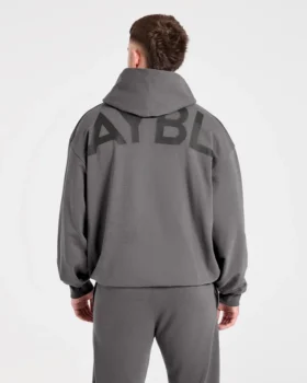 Sweat à capuche oversize Essential avec imprimé graphique