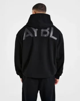 Sweat à capuche oversize Essential avec imprimé graphique