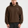 Sweat à capuche oversize Essential avec imprimé graphique