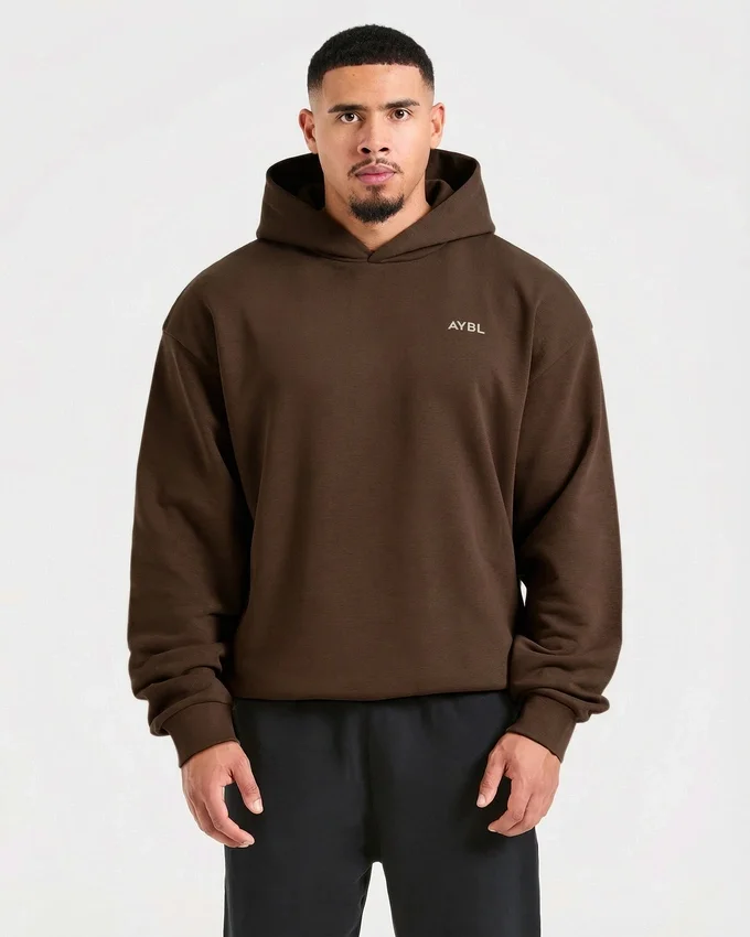 Sweat à capuche oversize Essential avec imprimé graphique