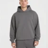 Sweat à capuche oversize Essential avec imprimé graphique